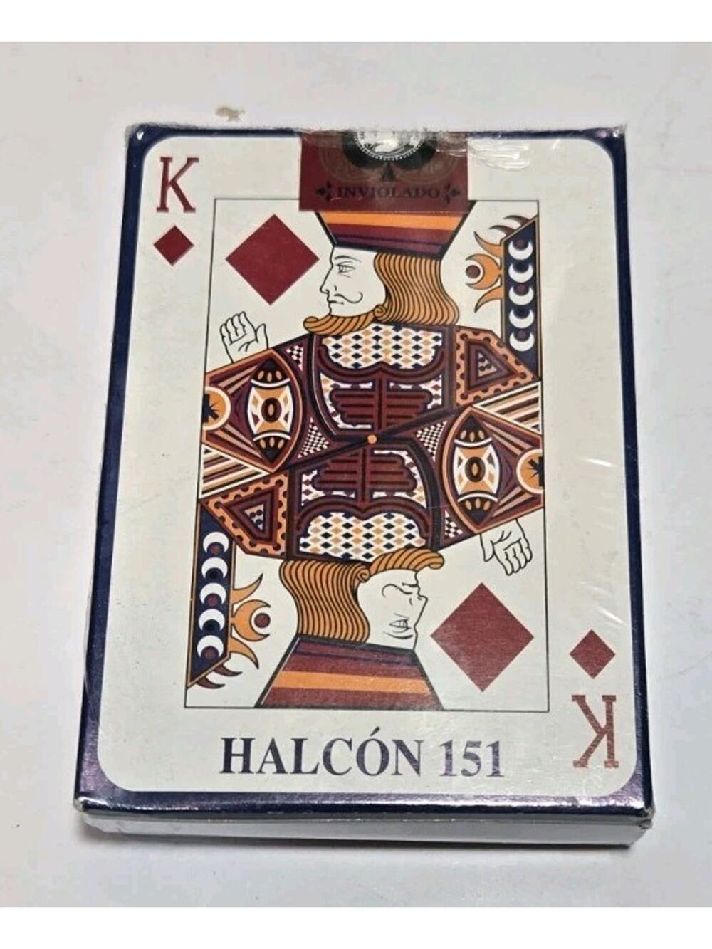 Halcón 151 King of Diamonds Playing Cards - Vintage Design Sealed Deck NEW